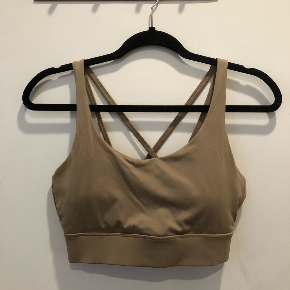 Balance Athletica Beige Sports Bra